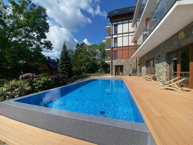 Green Park Resort - Widokowy D14 Z Dostepem Do Basenu, Sauny I Jacuzzi I Komorki Na Rowery Szklarska Poreba Bagian luar foto